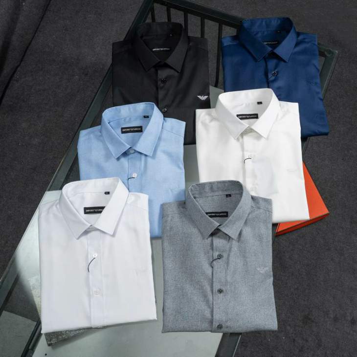 Picture of Armani Shirt Long _SKUArmaniM-3XL12yr1525343